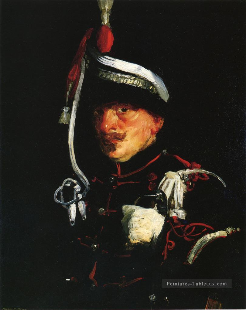 Portrait de soldat hollandais Ashcan école Robert Henri Peintures à l'huile